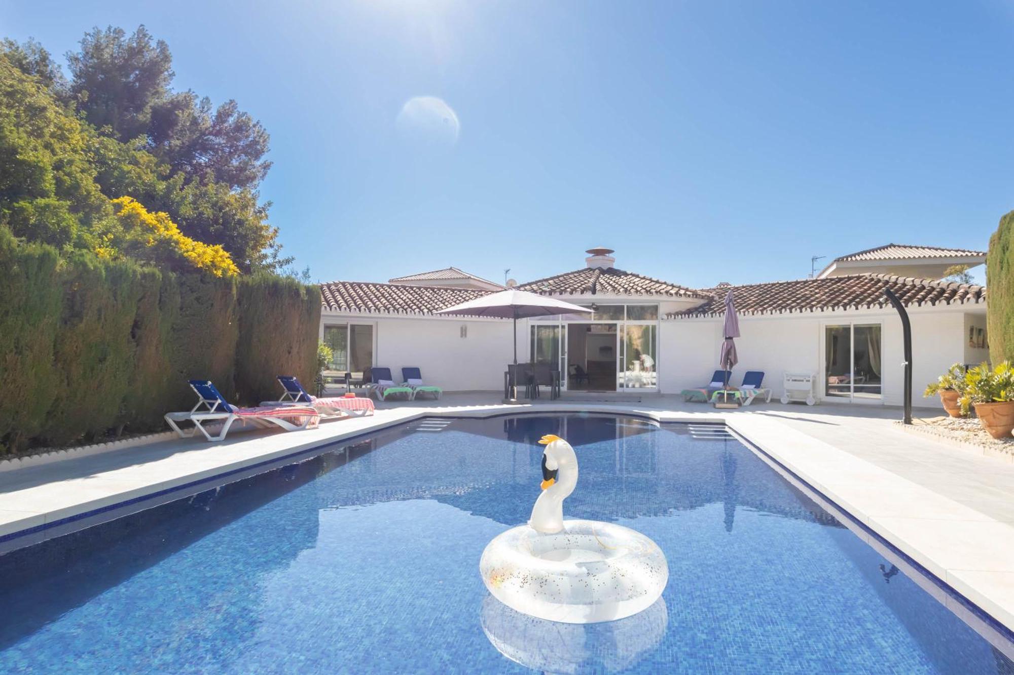 Pool Villa Rancho Domingo Family Friendly - Happy Rentals Benalmadena Ngoại thất bức ảnh
