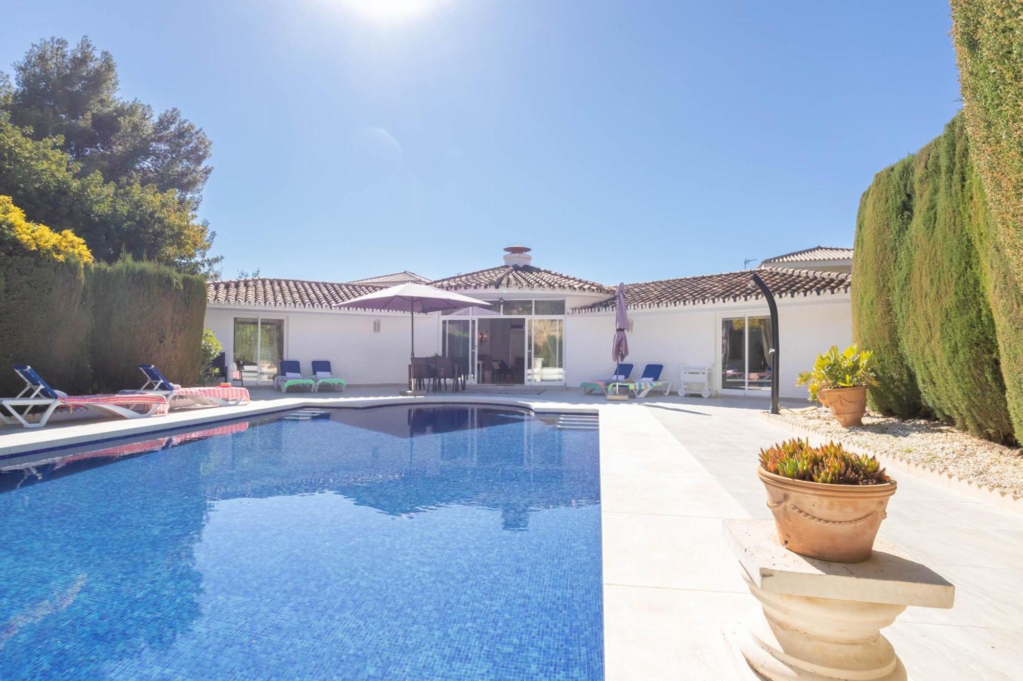 Pool Villa Rancho Domingo Family Friendly - Happy Rentals Benalmadena Ngoại thất bức ảnh